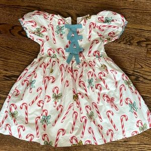 Pink Chicken Holiday Dress - size 7